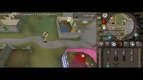 [RAS] Prayer Ticking Around Varrock