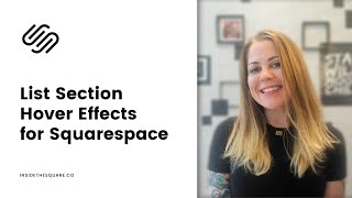 5 List Image Hover Effects in Squarespace  // List Section for Squarespace 7.1 Tutorial Net Worth