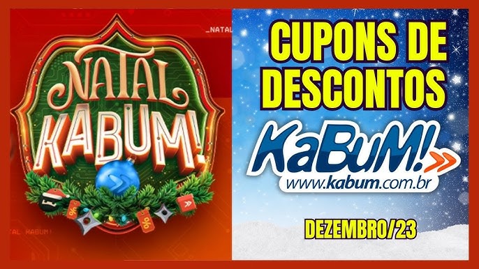 Cupom de desconto KaBuM! - Ofertas e promoções - Dezembro 2023