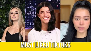 TOP 10 Most Liked TikToks of All Time!  (2021)