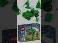 Big haul of green LEGO minifigure stands for a couple projects #lego