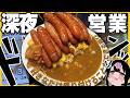【背徳】深夜に“ソーセージを限界トッピング”したカレーを注文して欲望を解放してみた【深夜めし】