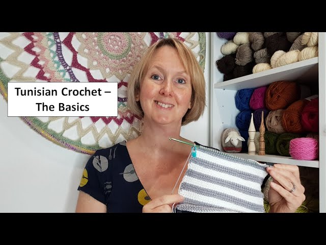 Tunisian Crochet Tutorial… Basic Tunisian Crochet Stitch