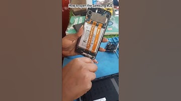 How to open the Samsung galaxy M31 phone 📱🤳#samsung #batterychange #display #charing #mobileAtoZ