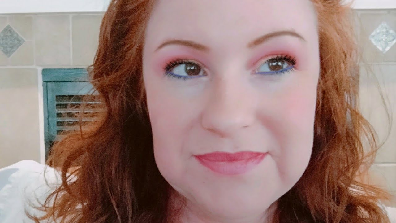 Bright eyeshadow look for a cloudy day*soft spoken and whisper*❤️ ASMR 