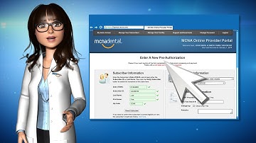 MCNA Provider Portal: Entering a Pre-Authorization