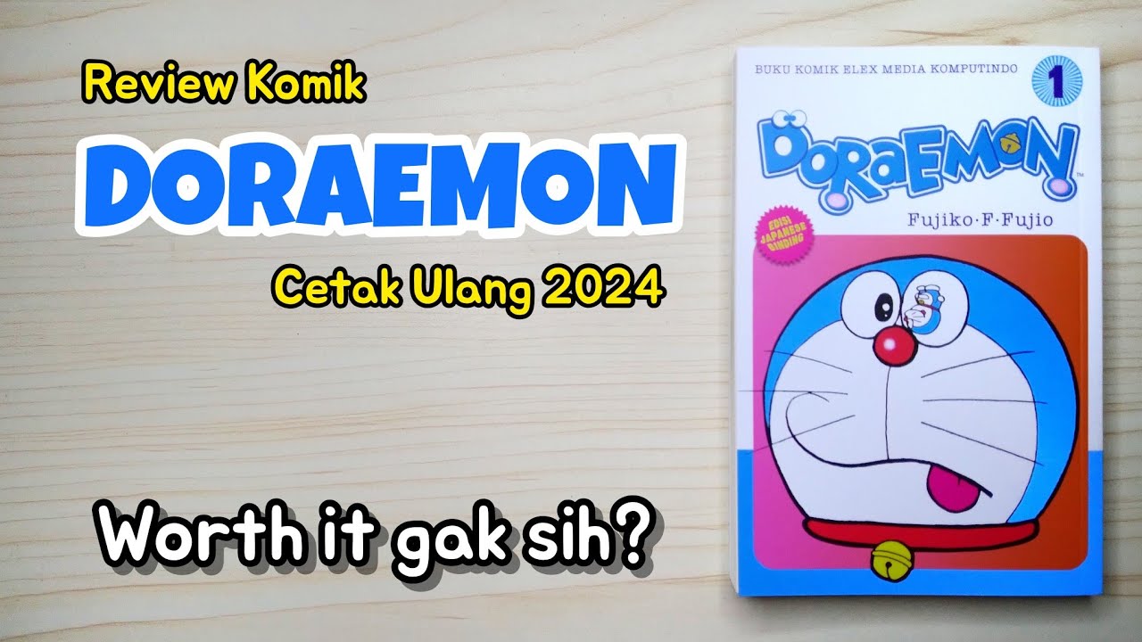 Review Komik Doraemon Cetak Ulang Premium 2024 Volume 1 | Bahasa Indonesia