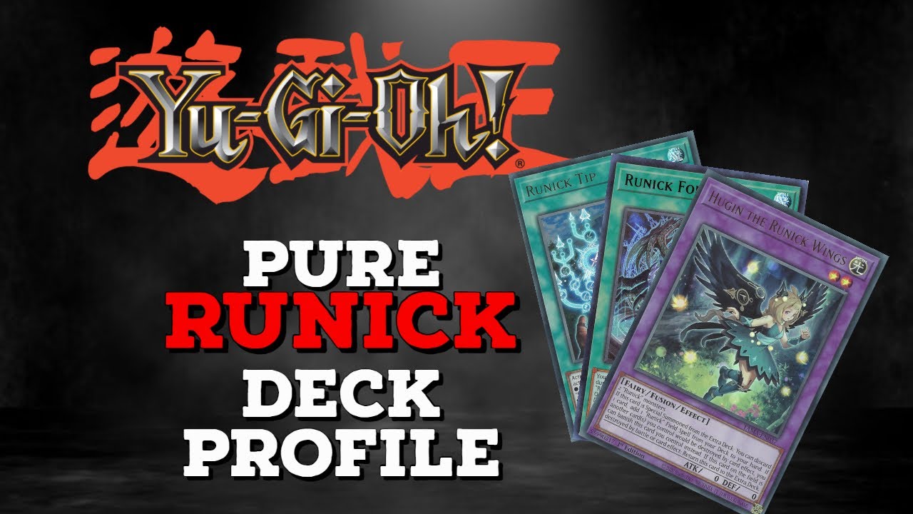 Pure Runick! Yu-Gi-Oh Deck Profile! - YouTube