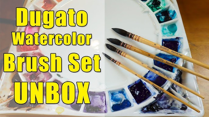 Introducing Da Vinci's Colineo Synthetic Watercolour Brushes