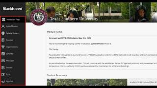 TSU Online Announcements for Summer/Fall 2021