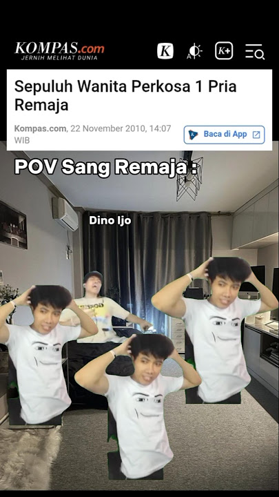 Siapakah Pria malang itu 😞 #meme #dinoijo #wielino Pria di perkaos 10 wanita