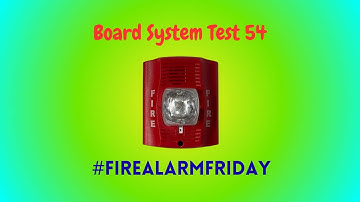 Board System Test 54 with the Fire Lite MS-5UD l #FireAlarmFriday