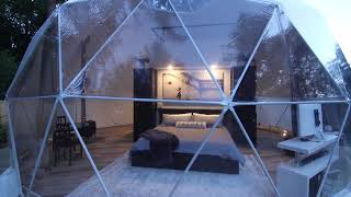 Geodesic Dome Tent & Barrel Sauna Tour - Backcountry Recreation