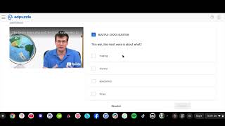 How to skip EdPuzzle Videos (School Chromebook)