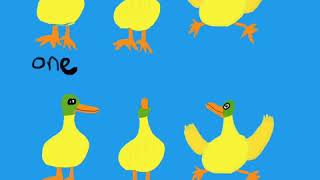 Six Little Ducks by Raffi, cover by Kramer