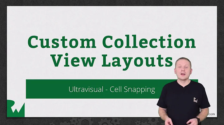 Cell Snapping - Custom Collection View Layouts - raywenderlich.com