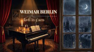 Weimar Berlin Lo-Fi in 5 Acts 🎭   1920s Berlin Night Atmosphere | 4 Hours of Study Ambience screenshot 2