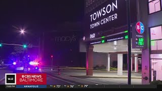 Man injured from stabbing in parking garage at Towson Town Center