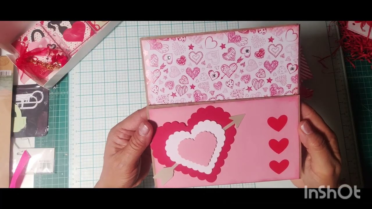 Intercambio que recibí de mi compañera el día de San Valentín 😘