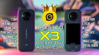 Insta360 X3 - Everything It Does, It Does Exceptional.