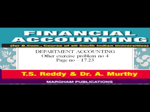 Departmental Accounting Other