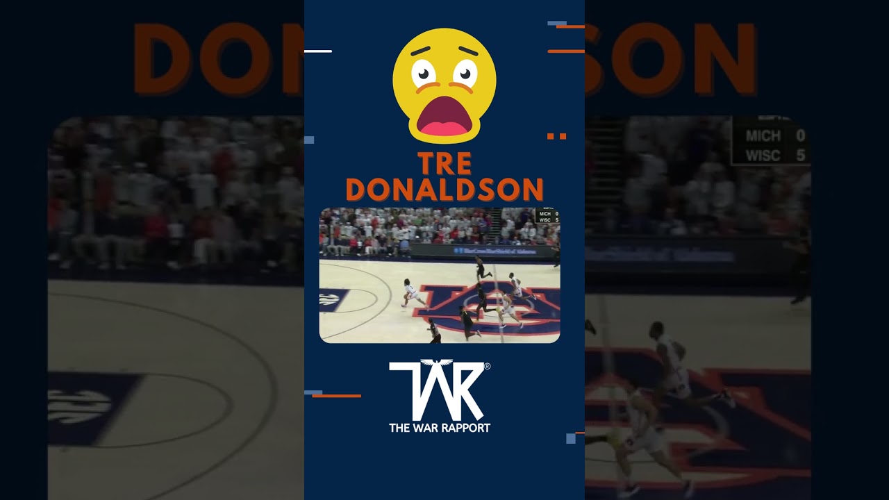 Tre Donaldson TAKES OFF!