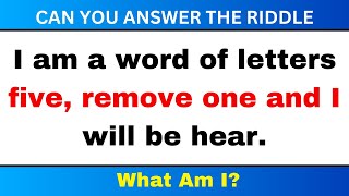 Are you a genius? Can you answer these 10 tricky riddles? | Riddles quiz - part 12