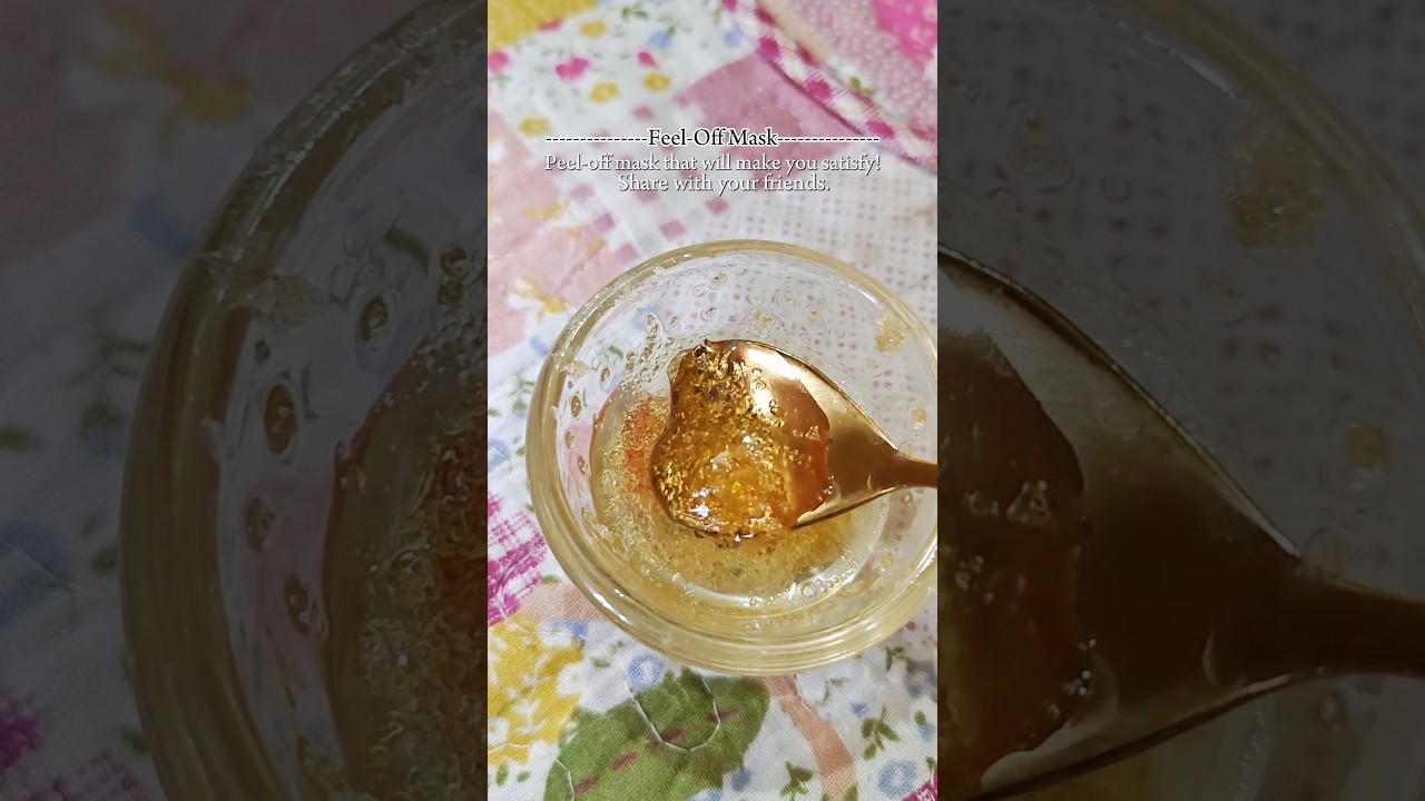 Peel-off💕facemask to get Beauty🔥like Korean🌟GlassSkin🌷 