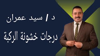 درجات خشونة الركبة