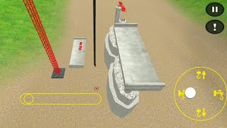 Bridge Building Sim: Riverside Construction Games (By Sablo Games ) - HD Gameplay #1 screenshot 5