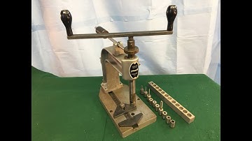 How to TAP the Best small screw holes ever.  Easy DiY tapping with simple hand machine.