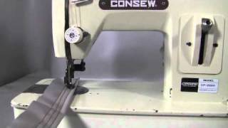 Consew CP146RL Portable Walking Foot Straight Stitch and Zig Zag Leather  Sewing Machine