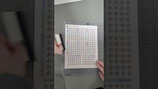 Print & Cut Planner Stickers | Mini Icons #shorts