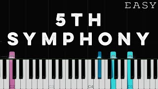 Beethoven - 5th Symphony (1st Theme) | EASY Piano Tutorial screenshot 3