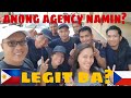 Anong Agency namin?Legit ba?