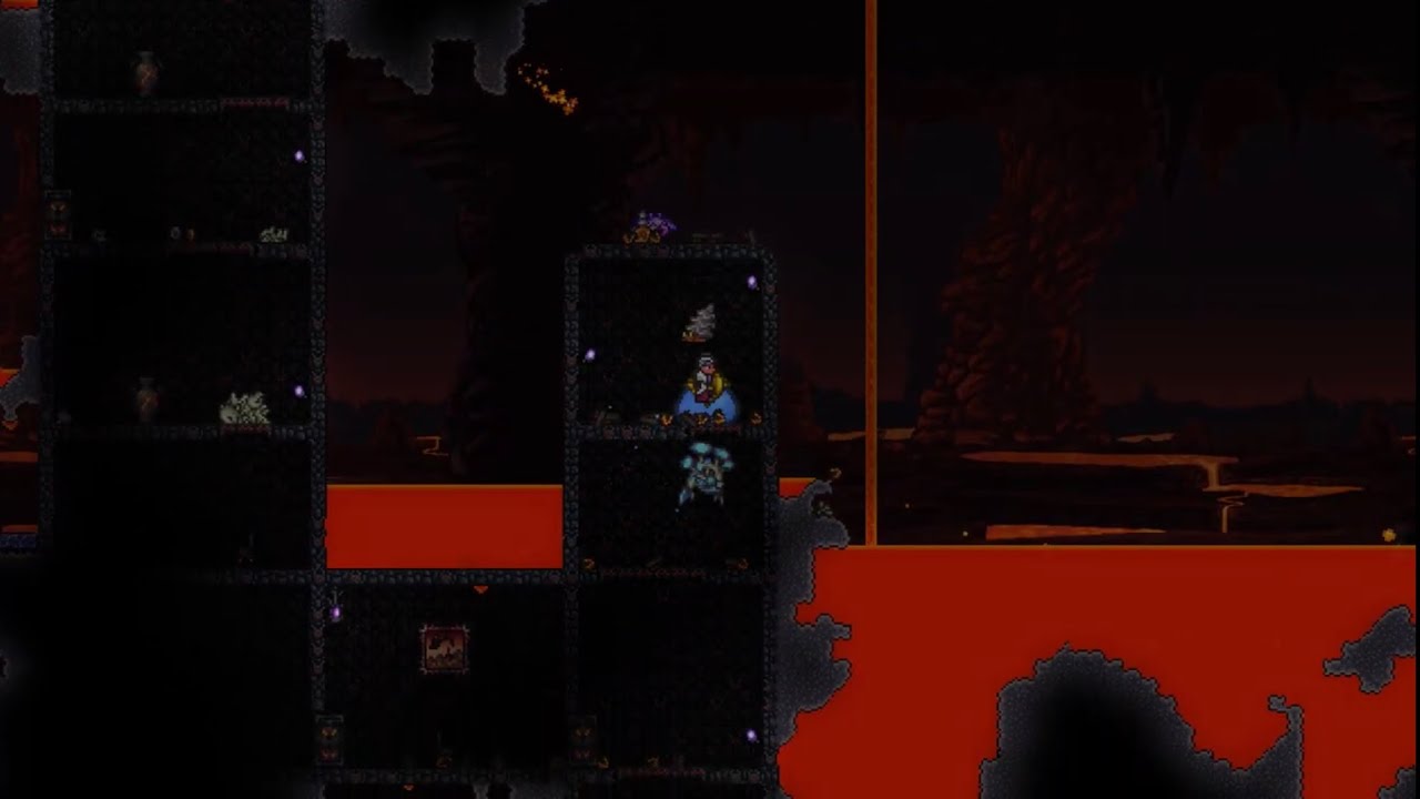 A Dip To The Underworld / Ultimate Modded Terraria Survival | Part 23 ...