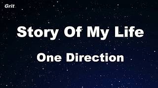 Karaoke♬ Story of My Life - One Direction 【With Guide Melody】 Instrumental