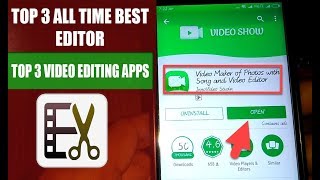 [ free without watermark] top and best android video editing apps
2018. aajke is me ham baat ki hai 3 mobile ke apps...