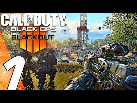 Call of Duty Black Ops 4 - BLACKOUT Gameplay Walkthrough Part 1 - Battle Royale (Full Game)