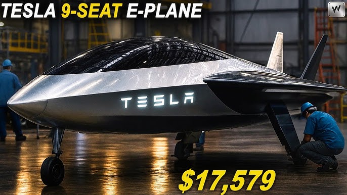 $17,579 Elon Musk's Tesla Electric Plane FINALLY Hit the Market. INSANE First Look! - YouTube