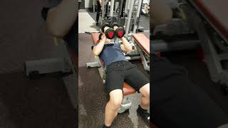 Treino De Peito Com Adolescente