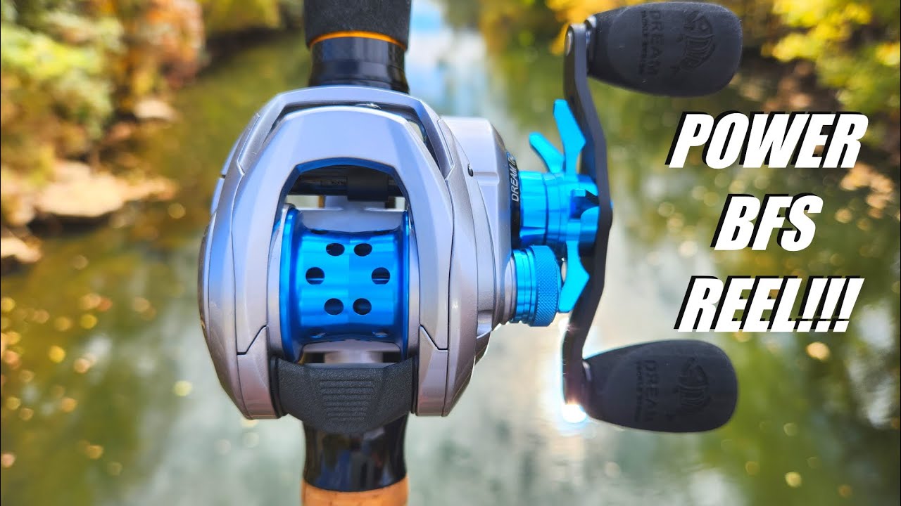 New POWER BAIT FINESSE REEL!!! From Dream Tackle 