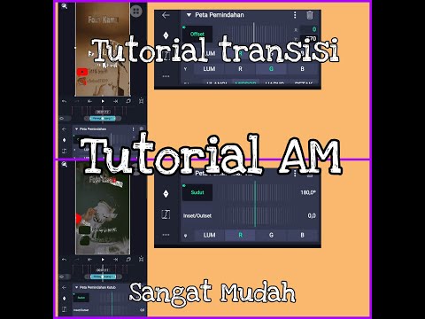 Tutorial transisi Blur mutar dan transisi kebawah blur!!-mudah dipahami!!-tutorial AM