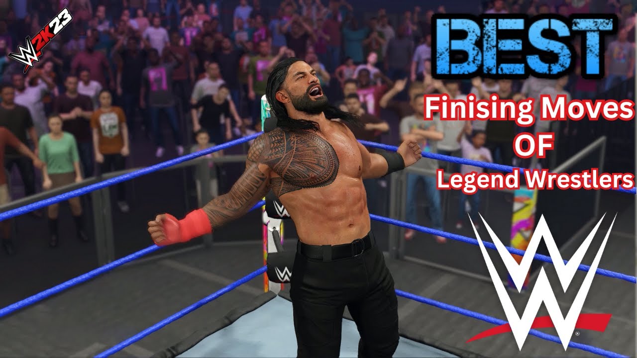 WWE 2K23 Top Best Finishing moves WWE Moments YouTube