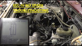1988 ford f150 eec-iv , no spark [good ignition coil, module and distributor pick-up]