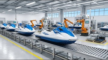 Inside the Jetsky Factory : How a Jetski Is Built Today in a High-Tech Factory (FULL PROCESS)