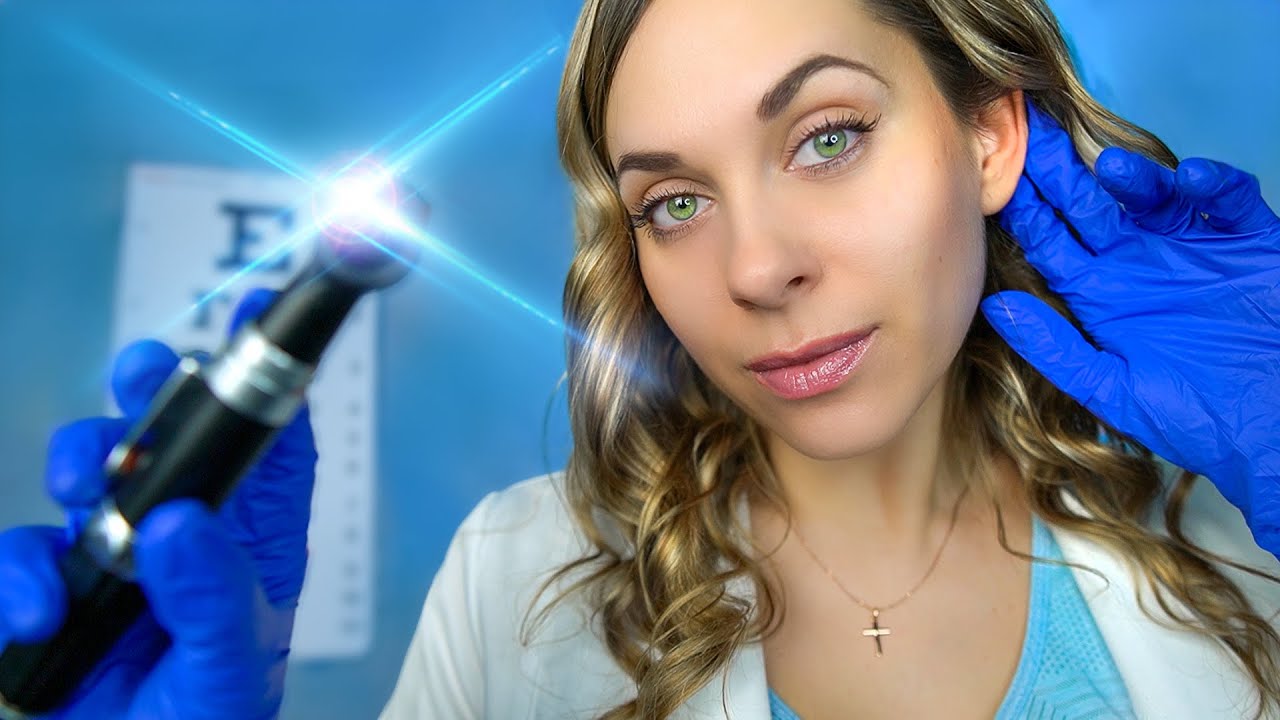 [ASMR] 3h ULTIMATE Cranial Nerve Exam (Detailed Medical Roleplay), Ear ...