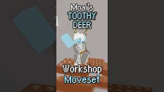 Toothy Deer Moveset by MoaiestOfMan (from Blocktales)