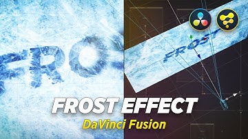 Create a Frost Text Effect in DaVinci Resolve Fusion