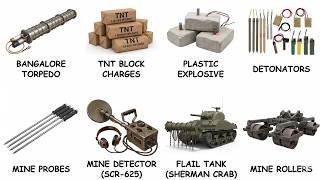 WW2 Combat Engineer Tools EXPOSED: Demolition Charges & Mine Clearing Devices Explained